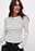 Ribbed Knitted Round Neck Top
