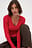 Ribbed Knitted V-Neck Top