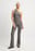 Gerippte Hose mit halbhoher Taille