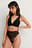 Kanten V-string broekje met hoge taille