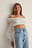 Frill Detail Cropped Blouse