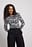 Round Neck Jacquard Top