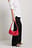 Rounded Croc Shoulder Bag