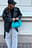 Rounded Faux Fur Bag