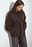 Seam Detail Belted Short Coat
