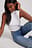 Seam Detail Rib Singlet