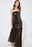 Sequin Bandeau Maxi Dress