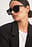 Kantige Sonnenbrille