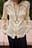 Myk bluse i transparent bomull