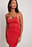 Gerafftes Minikleid