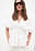 Short Sleeve Pintuck Blouse