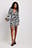 Mini-Kleid mit Rockdetails