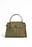 kleine Wildlederhandtasche