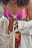 Haut de bikini smocké