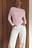 Soft Line Long Sleeve Draped Top