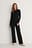Soft Ribbed Wide Basic Pants