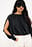 Blouse met splitmouwen