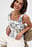 Square Neck Ruffle Corset Top
