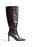 Bottes effet croco à bout carré