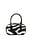 Karrierte Zebra-Handtasche