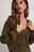 Knitted Balloon Arms Cardigan