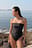 Straight Neck Swimsuit