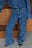 gerade Jeans mit Stein-Detail