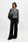 Structured Flowy Elastic Waist Pants