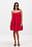 Structured Flowy Mini Dress