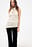 Top estructurado con cuello halter
