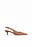 Pumps i mocka med slingback
