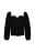 Bluse med hjerteformet hals