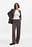 Figurbetonte Anzughose mit mittelhoher Taille