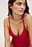 Thin Strap Plunge Swimsuit