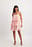 Tiered Chiffon Mini Dress