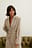 Boxy Fitted Waist Blazer