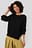 Bike Collar Slit Sweater