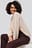 Bike Collar Slit Sweater