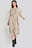 Button Snake Long Dress