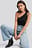 One Shoulder Detail Top
