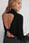 Open Back Detail Top