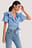 Bluse Med Rysjer