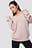 Wide V-Neck Glitter Knitted Jumper