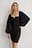 Balloon Sleeve Mini Dress