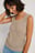 Geripptes Strick-Singlet