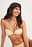 Triangle Detail Bandeau Bikini Top