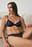 V-cut Eyelash Lace Thong