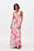 V-Neck Maxi Mesh Dress
