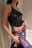 V-neck Gathered Front Top