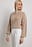 Organischer Strickpulli mit weiten Ärmeln
